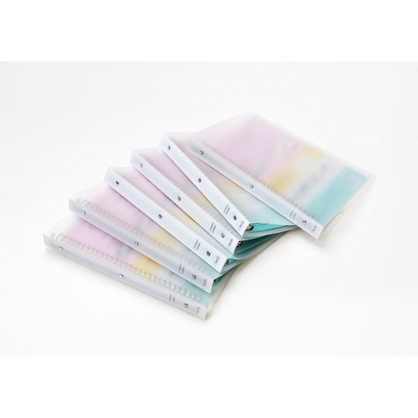 Папка-регистратор Mania PP 30 отверстий А4, прозрачная, 6 шт.