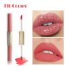 Double End Non-stick Cup Matte Pearlescent Lip Gloss Waterproof Lip Glaze Hydrating Liquid Lipstick