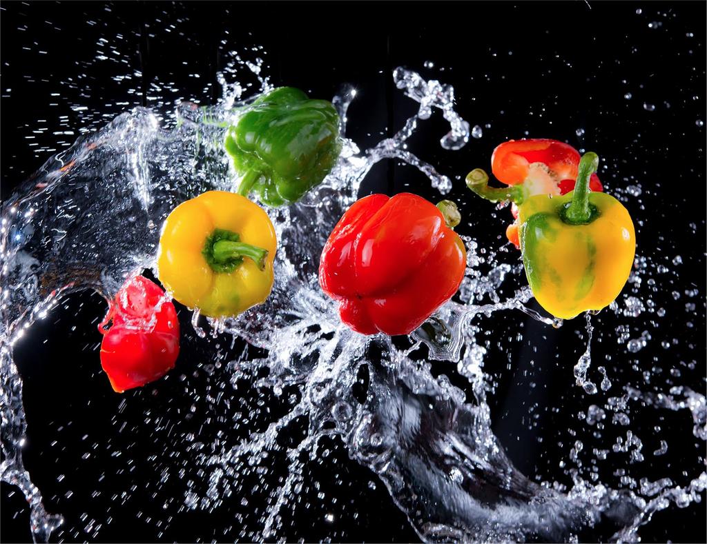 GLASS PLATE CUTTING BOARD 52x40 PEPPER