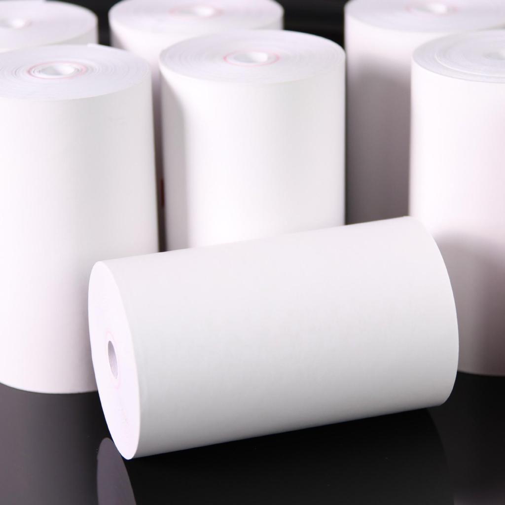 Термобумага для кассового аппарата без сердечника 57x40 для печати заказов и в супермаркетах