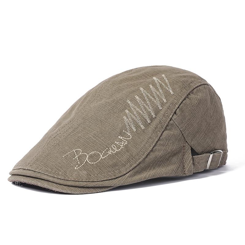 Винтажный берет мужской британский утиный язычок шляпа повседневная шляпа кепка вперед Ms. Шляпа