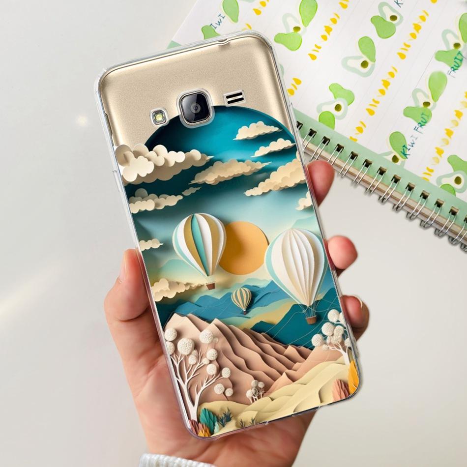 For Samsung Galaxy J5 SM-J500F J500G J500FN Cute Cartoon Phone Case For Samsung J5 2015 Soft Silicone TPU Cases