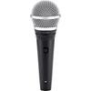 Shure Dynamic Vocal Microphone: Cardioid, Switchable, Includes XLR-to-Phone Cable, PGA48-QTR-J, Black (2-Year Manufacturer's Warranty)