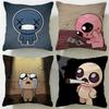 Классическая игра The Binding Of Isaac Наволочка Мягкая Легко стираемая Чехол для подушки Универсальный для Дивана Кровати Путешествий и Офиса