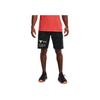 Under Armour Project Rock Logo Print Camouflage Casual Sports Shorts Men Shorts Black 1370461-001