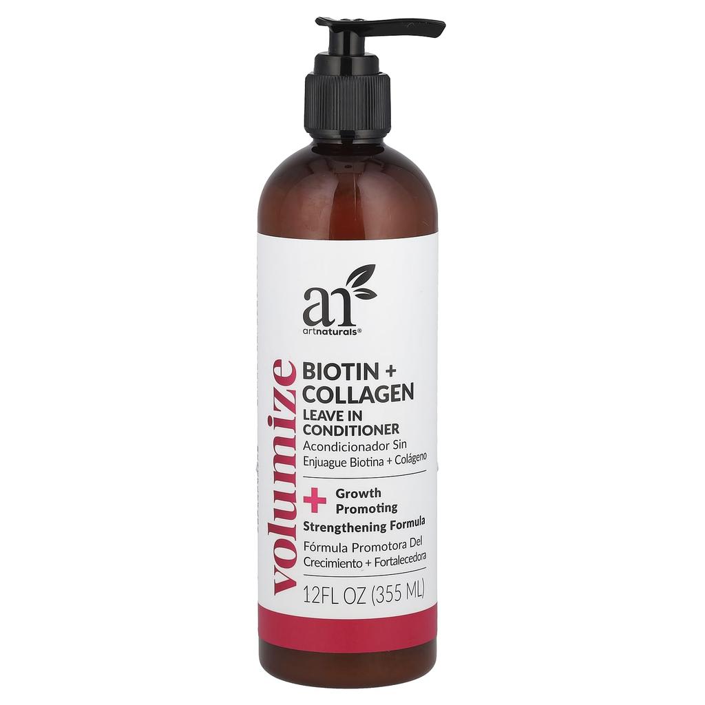 Volumize, Biotin + Collagen, Leave-In Conditioner, 355 Ml (12 Fl Oz)