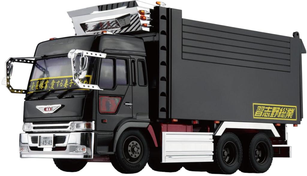 Aoshima Bunka Kyozaisha The Deco Truck Series чудо пластиковая модель 1/32 № 05 One-hit