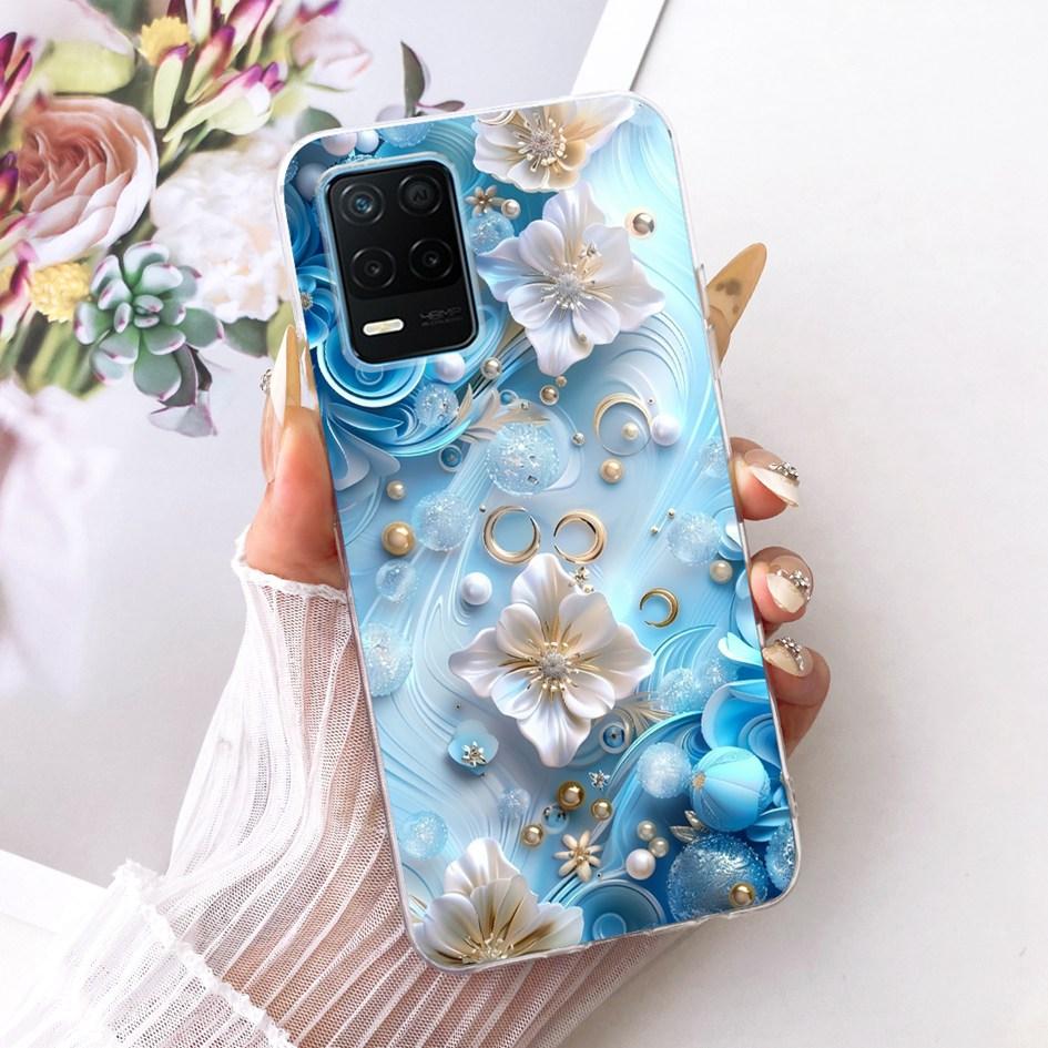 For Realme 8 8s 5G Case RMX3241 RMX3381 Cover Cool Fashion Cartoon Silicone Soft TPU Bumper For Realme Narzo 30 5G RMX3242 Funda