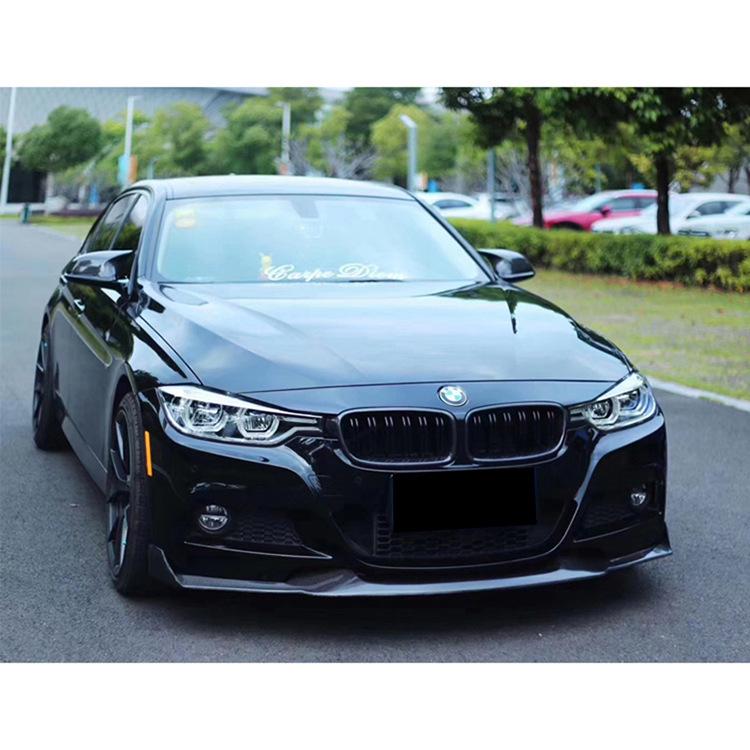 BMW 3 серии F30 (2012-2018) Полный комплект обвеса MT: Аксессуары: Сплиттер переднего бампера V-Style
