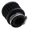 1Pc 25mm Air Intake Filter Black Universal Filter Parts Adjustable Clamp  For Car
