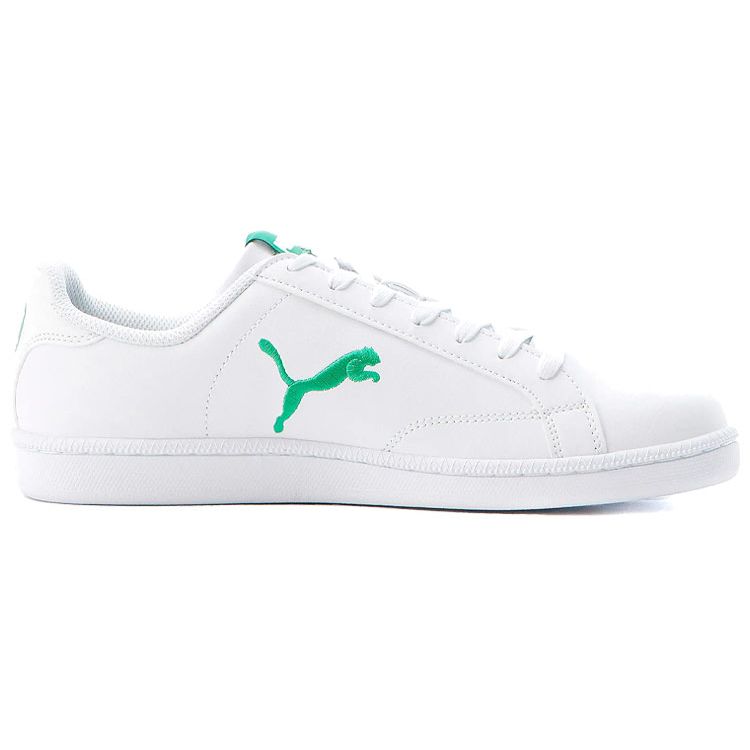 Puma Кроссовки Smash Cat L Мужские Белые Аква Лайфстайл 362945-05