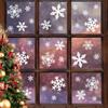 Christmas Window Clings Snowflakes, Window Decals Static, Window Stickers for Christmas Decorations, Window Décor Ornaments, Thanksgiving Party Décor