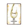 Belgique Bière Duvel Vintage Métal Étain Signe Rétro Plaques Murales Bar Pub Art Décor À La Maison Plaque Décorative Style Rétro