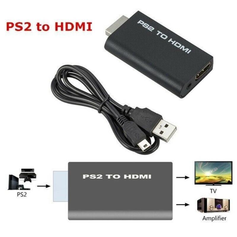 Адаптер-конвертер PS2 - HDMI, M209 - поддерживает все режимы отображения PlayStation 2, аудиовыход 3,5 мм, Plug and Play, питание по USB-кабелю