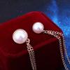 For Men Girl Double Chain Double Layer Women Brooches Korean Pin Pearl Collar Pin Collar Brooch