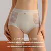 Female Spring and Summer Thin Lace Comfortable Perspective No Trace Invisible No Crotch High Waist Triangle Briefs