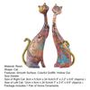 Chic Hotel Miniature Ornaments Exquisite Couple Cat Shape Home Decor