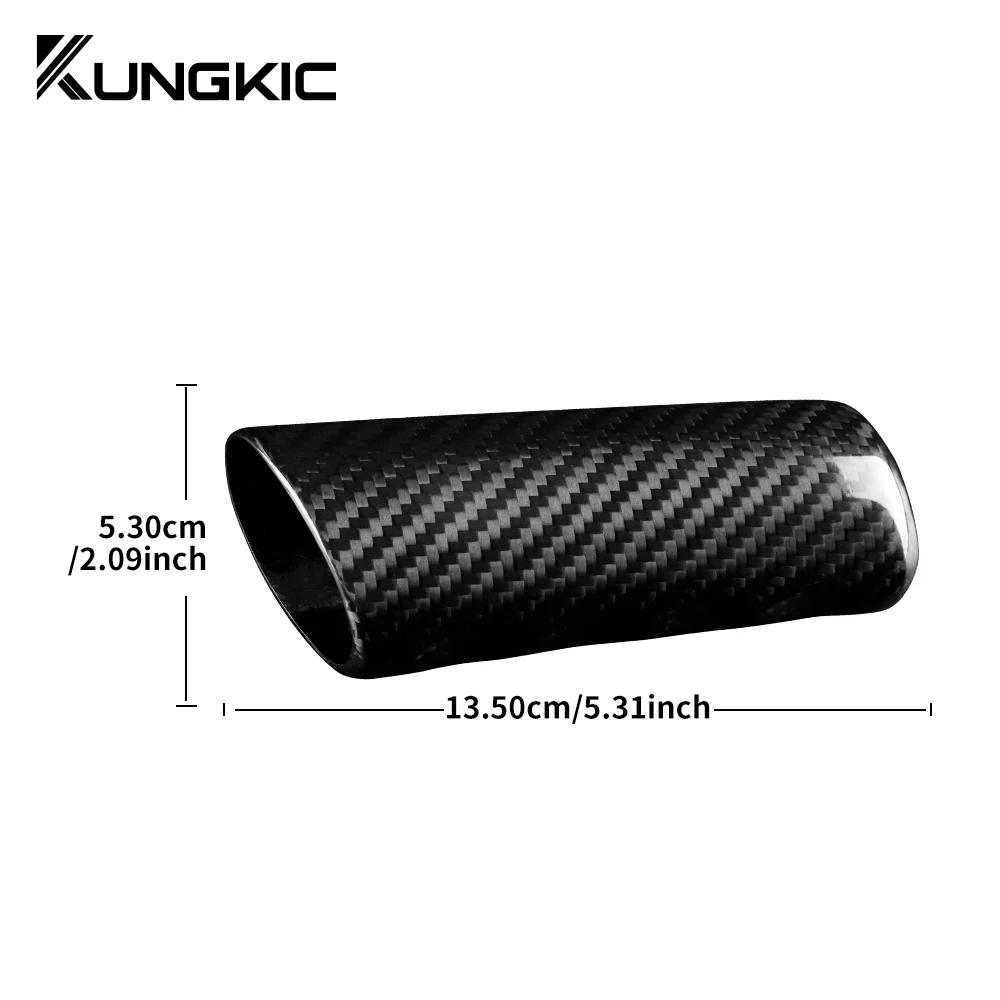 Real Carbon Fiber Handbrake Cover Trim for Abarth 595 695 2012-2023 Interior Moulding Accessories