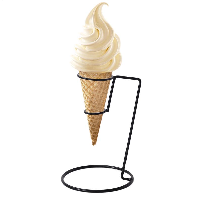 High-quality Iron Ice Cream Holder Display Rack Sweet Cone Ice Cream Rack Ice Cream Sundae Sundae Holder Kitchen