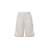 Dri-FIT Solid Mid-Waist Quick-Dry Comfortable Loose Casual Five-Point Basketball Shorts Men Shorts Phantom-Grey White FN2652-030