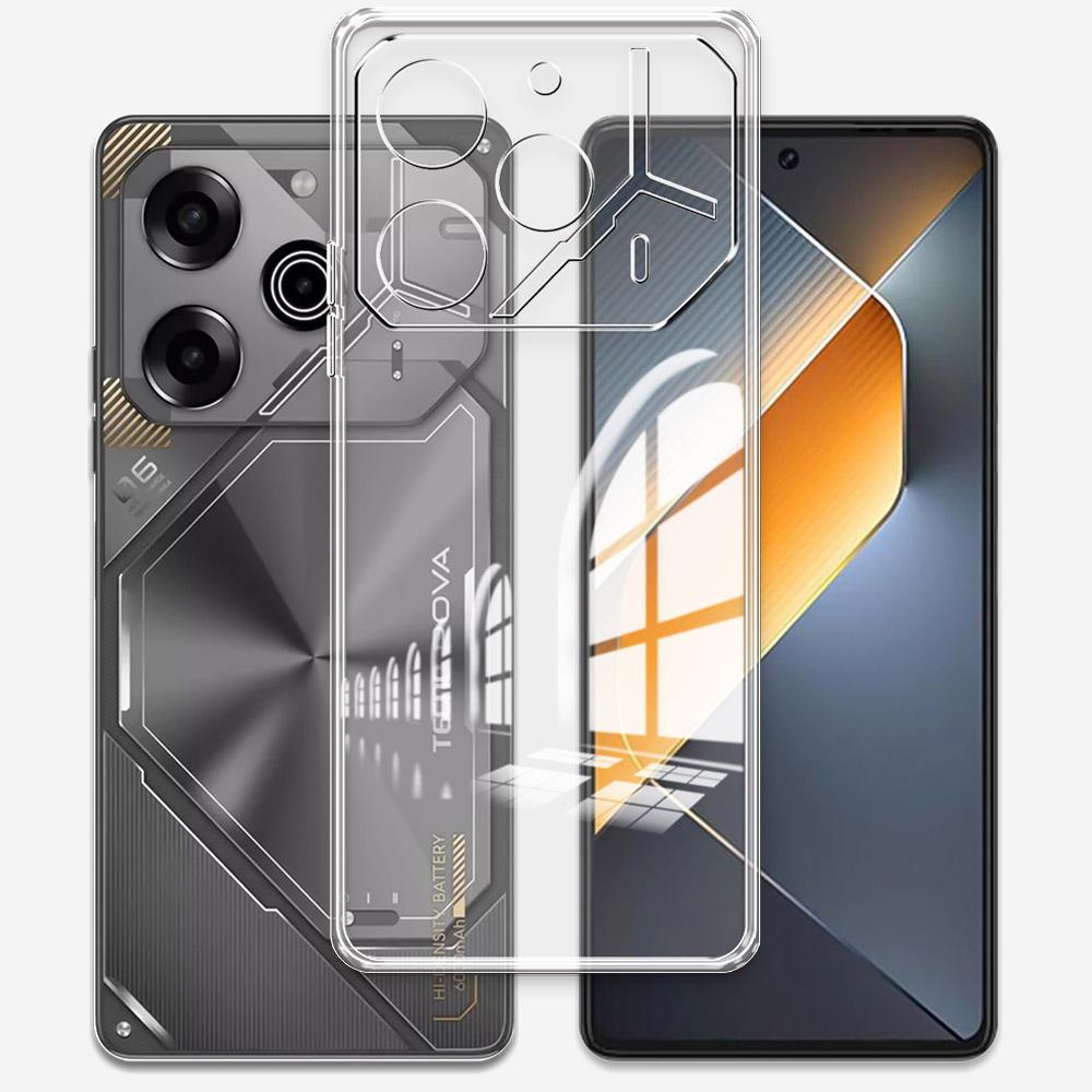 Для Tecno Pova 6 Pro 5G LI9 чехол прозрачный силиконовый мягкий чехол для телефона Tecno Pova 6 5G противоударный защитный чехол на Pova6 Pro LI9 Funda