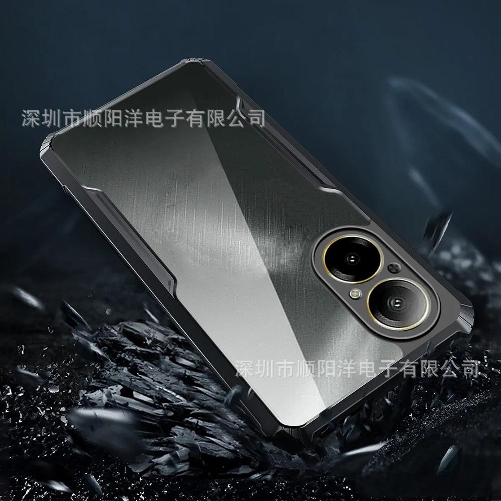 Применимо к чехлу для мобильного телефона realme Realme C85 C75 C73 C71 C67, акриловый защитный чехол с защитой четырех углов от падения