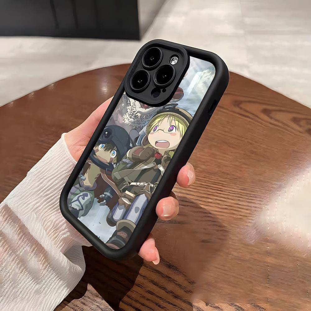 Чехол для телефона Made In Abyss Для iPhone 17 Pro Max 15 Pro 16 14 Plus 12 13 Mini 11 Pro Ударопрочный Мягкий Чехол