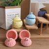 Модный силиконовый молд для банки под свечу с крышками, 3D рельефный дизайн с ягодами, формы для гипса, смолы, изготовление поделок, молд для шкатулки, праздничные подарки