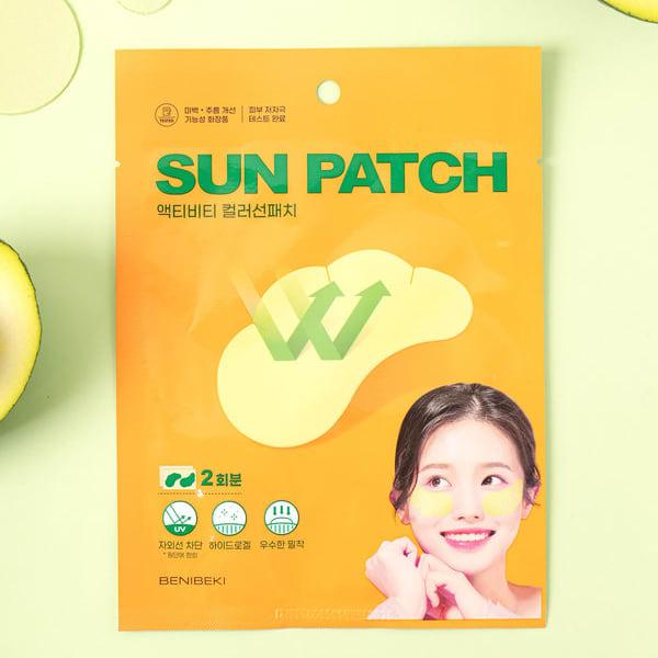 Benibeki Activity Color Sun Patch (Флуоресцентный лайм)