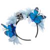Creative Skull Headwear Butterfly Flower Headbands For Outdoor Halloween Costumes And Theme Parties Essential Accessory