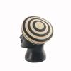 Color Block Straw Top Hat Striped Pattern Sun Hat Brim Hat Dome Cap  Beach Vacation