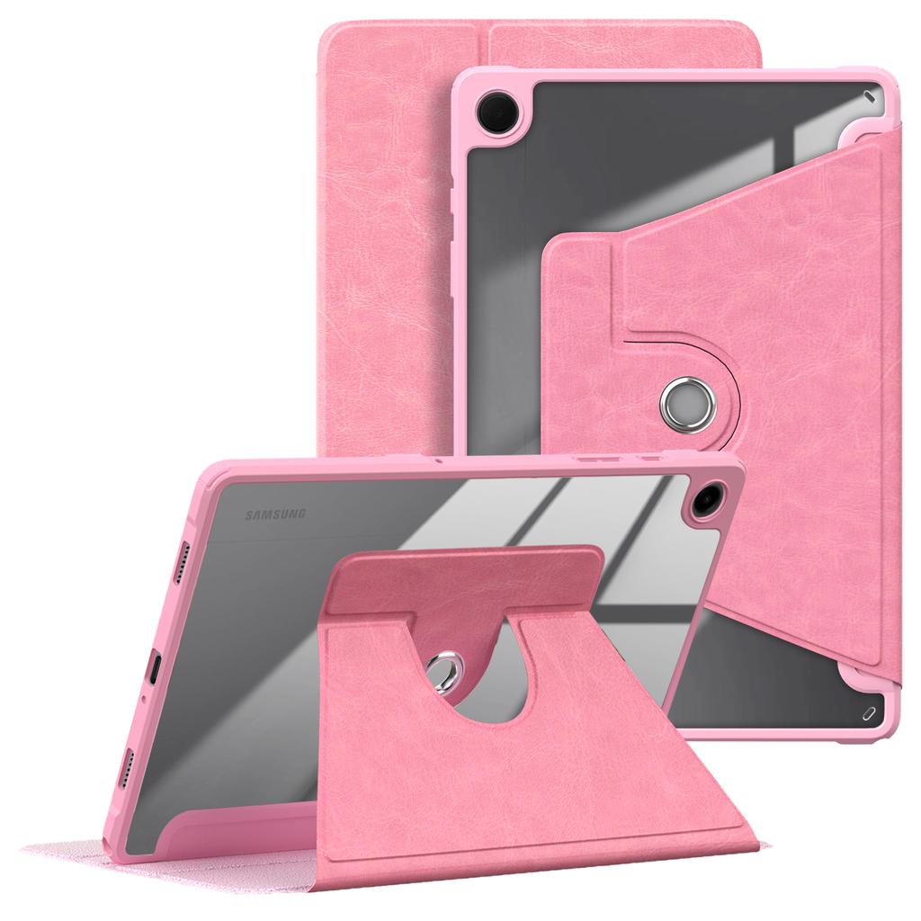 Для Samsung Galaxy Tab A9+ SM-X210 SM-X216 SM-X218 Чехол ПУ кожа+Акрил+ТПУ Обложка-подставка для планшета