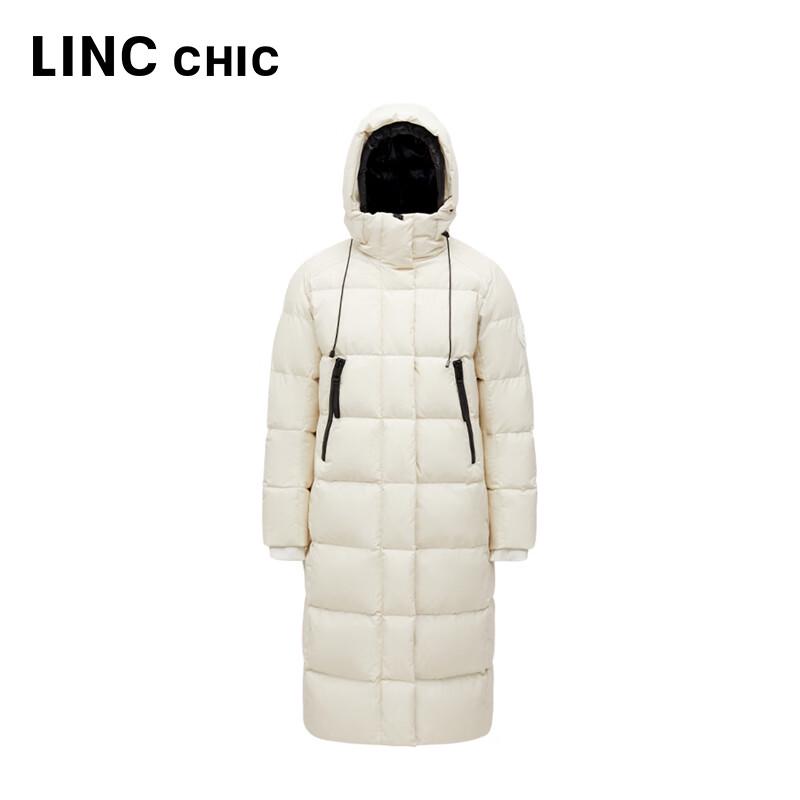 Jinyujie Women's Hooded Long Duck Down Puffer Jacket
