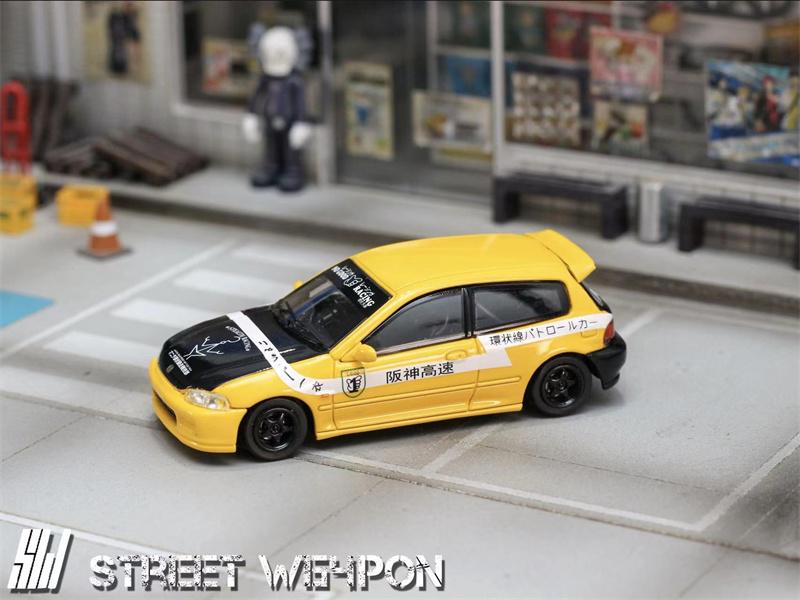 Свитч 1:64 Джаз Ge8 Rs Ложка / Eg6 Литая Модель Автомобиля