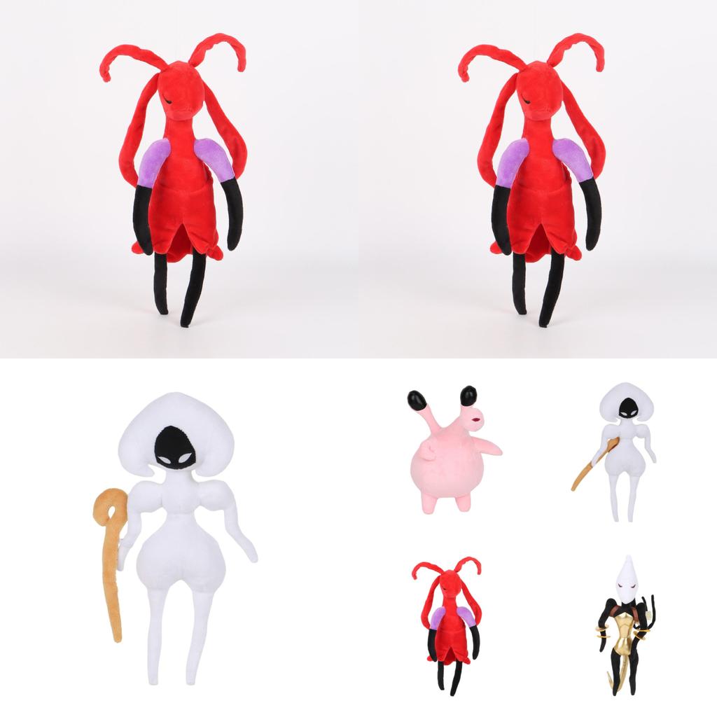 Плюшевая игрушка Hollow Knight Silksong из коротковорсовой ткани для коллекционеров и фанатов