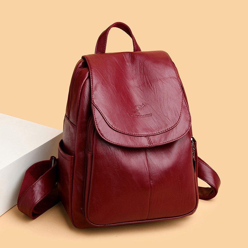 New American Trendy Niche Design Anti-theft Backpack Large Capacity Fashionable Women's Bag