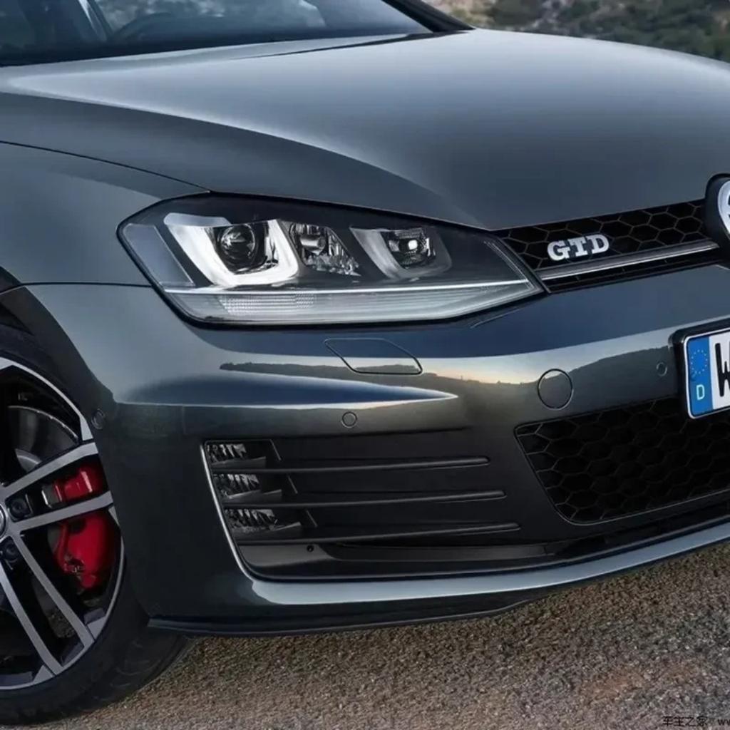 3D металлический GTD значок на переднюю решетку, наклейка-эмблема для V/W Polo Golf 5 6 7 CC P/assat J/etta MK4 MK5 MK6, Стайлинг автомобиля