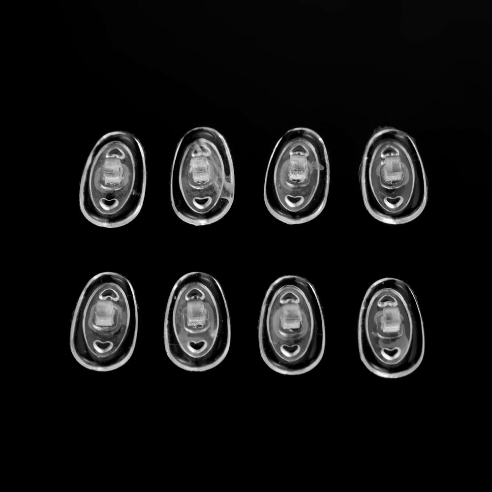 Non Slip Eyewear Accessories Repair Tool For Eyeglass Nose Pads For Glasses Silicone Nose Pads