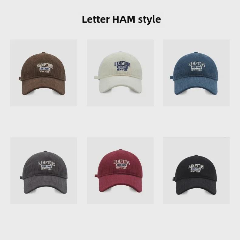 Популярная вельветовая кепка «утконос»: Универсальная и теплая бейсболка на осень/зиму