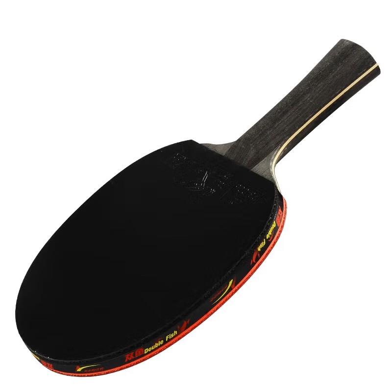 Ракетка для настольного тенниса Double Fish Black Carbon King 5 звезд рукоятка shakehand