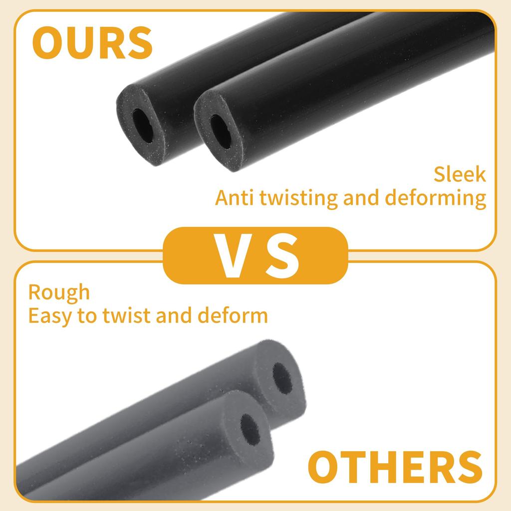 Partuto 1 шт. Максимальное давление 130 фунтов на кв. дюйм Универсальный силиконовый вакуумный шланг для трубки Автомобиль Авто Вакуумная линия