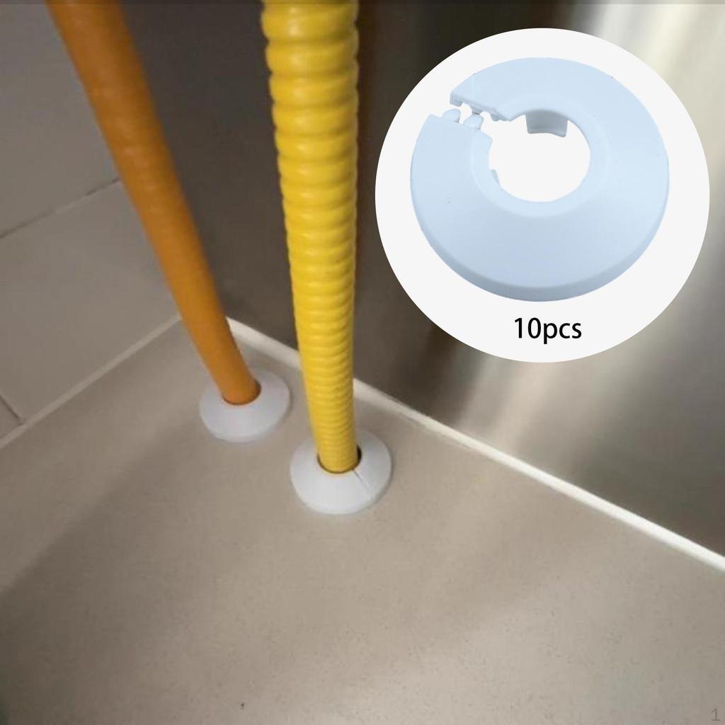 10 штук Крышки фланцев водопроводных труб Нагрев Быстрая установка Декоративные Многоцелевые