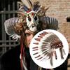 Chief Indian Hat Headwear Headpiece for Festival Fancy Dress Carnival Dance Show