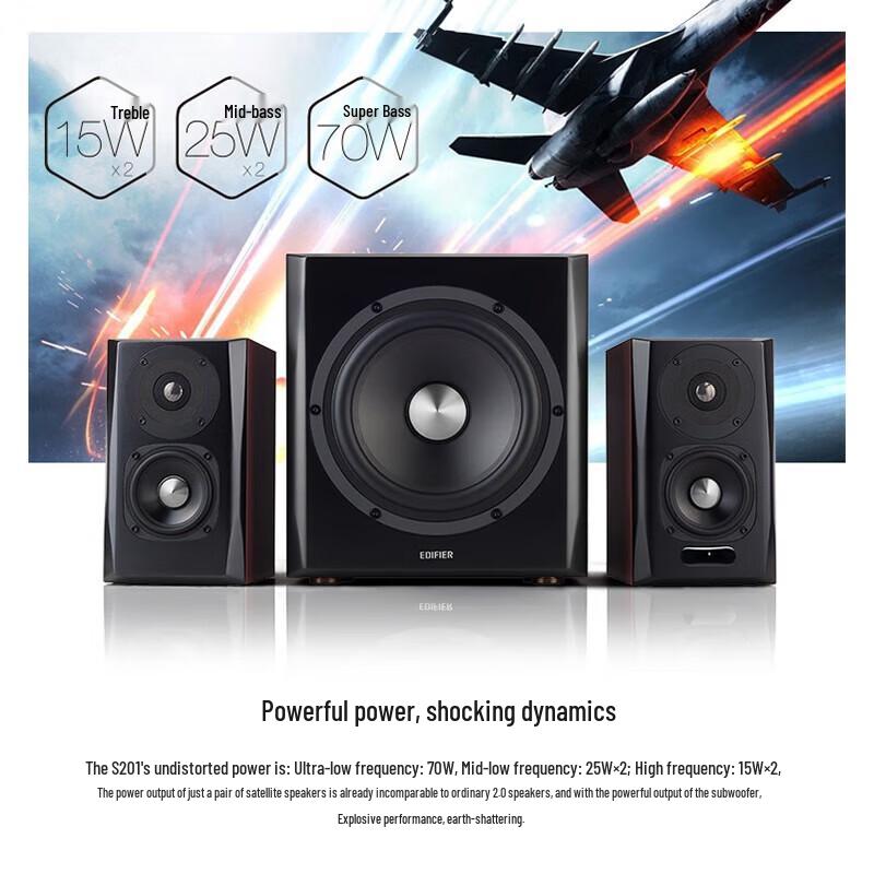 Edifier S201 HIFI 2.1 Active Speaker System