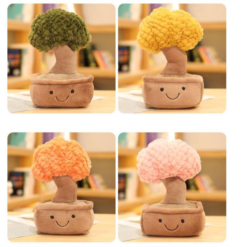 Jellycat Inspired Multicolor Fortune Tree Plush Pillow Doll