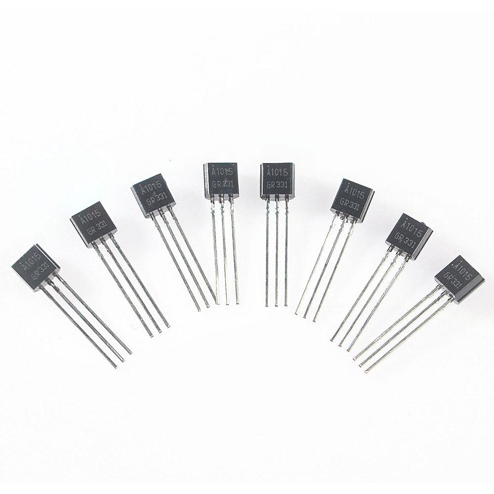 160/170/600PCS Transistor Assortment Kit - 15, 16, 17 Values PNP NPN Set Including S9012, S9013, 2N2222, S9015, S9018 TO-92