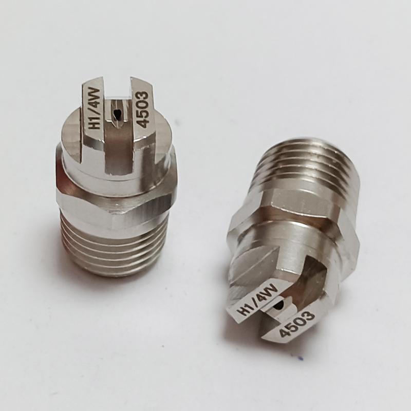 1/4" BSPT нержавеющая сталь плоскоструйная форсунка для очистки