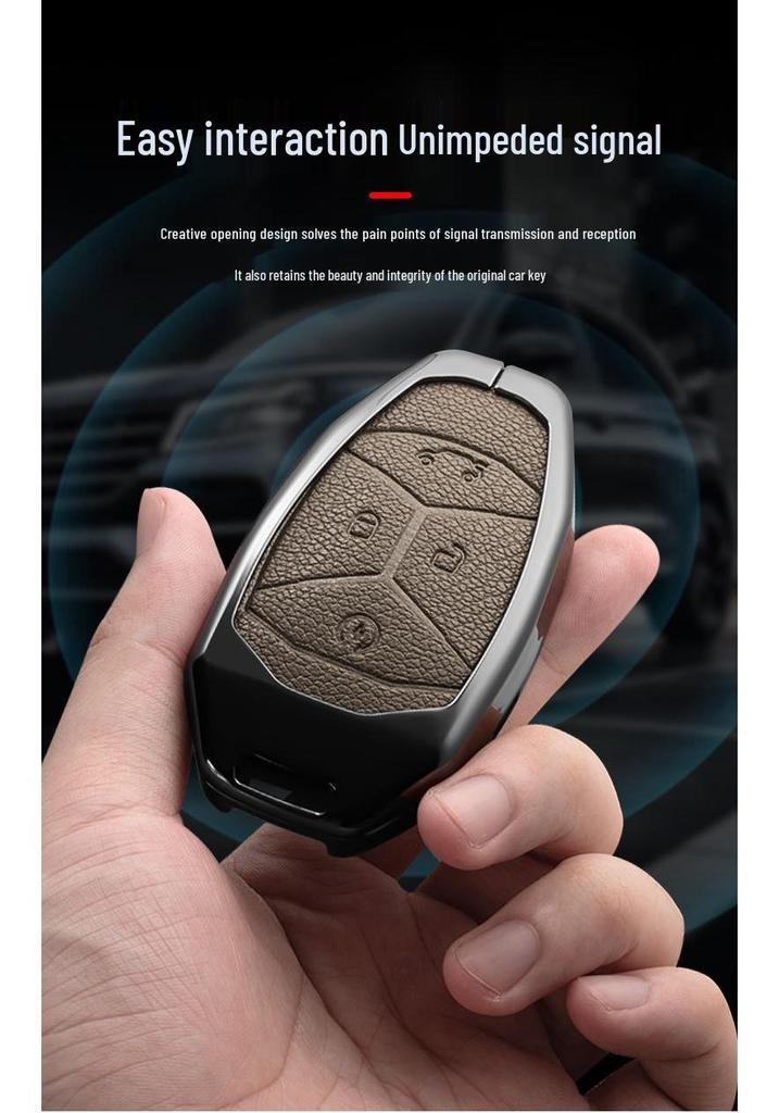 Чехол для ключа Lynk & Co 03: Защитный чехол с пряжкой против падения для моделей 01/02/05/06/08/09 - Мужской и Женский