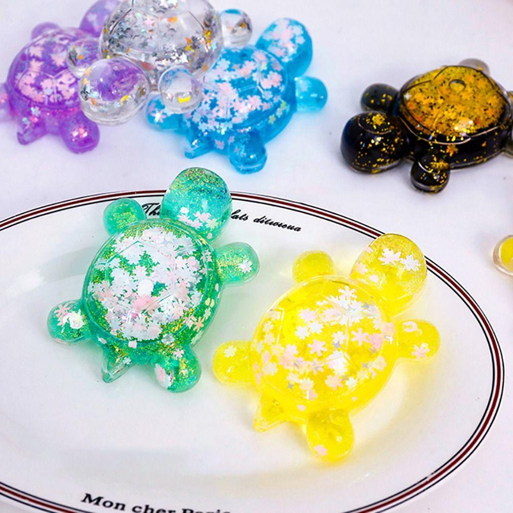 Micro Landscape Decor Turtle Figurine Color Fish Tank Decoration Cute Miniature Tortoise Statue