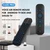 G60S Pro Беспроводная воздушная мышь с голосовым управлением BT5.0 2.4G Bluetooth Двухрежимный ИК-обучаемый с подсветкой для компьютера ТВ-приставки ПК
